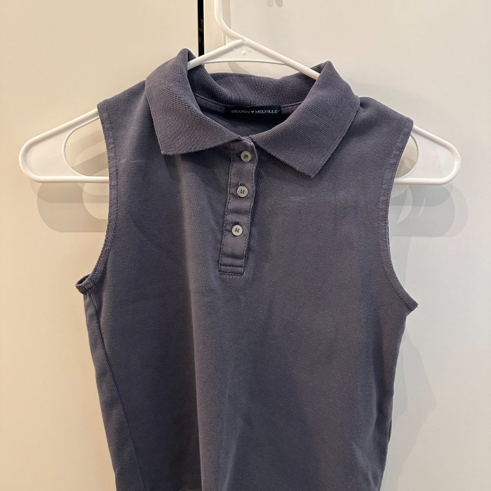 Brandy Melville Tank Top with Collar